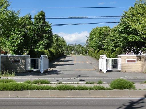 函館白百合学園中学校の校舎の写真