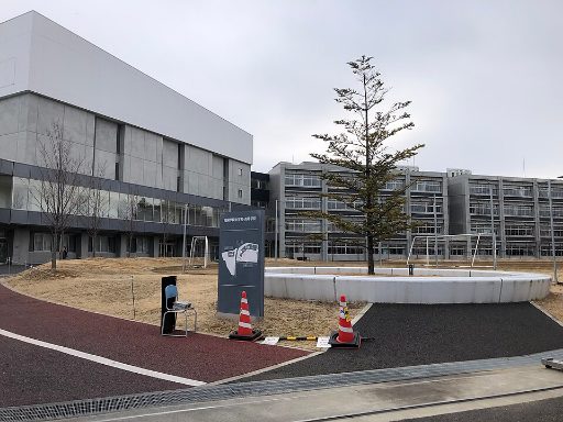 尚絅学院中学校の校舎の写真