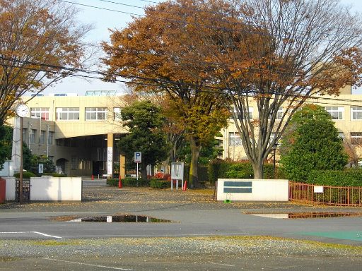 埼玉県立伊奈学園中学校の校舎の写真