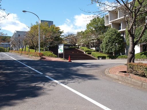 明治大学付属八王子中学校の校舎の写真