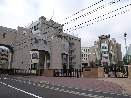 日本大学中学校の校舎の写真
