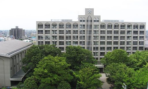 藤枝順心中学校の校舎の写真
