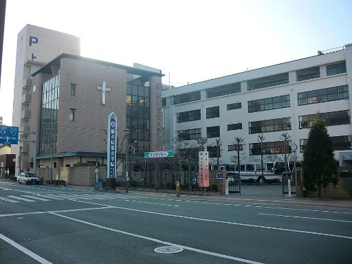 熊本信愛女学院中学校の校舎の写真