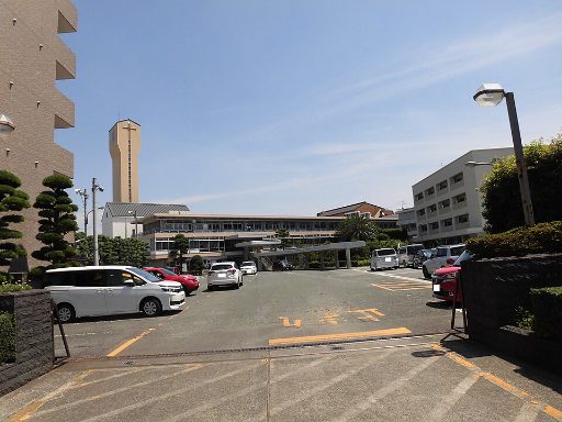 熊本マリスト学園中学校の校舎の写真